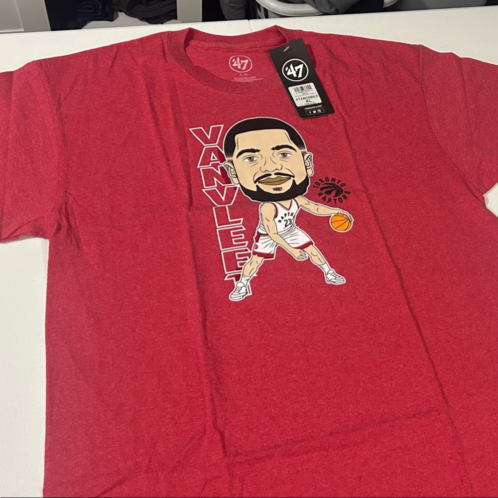 47 Brand Red Graphic Men's Shirt
